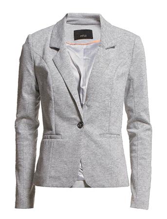 Carmen Blazer Blazers Single Breasted Blazers Harmaa Minus