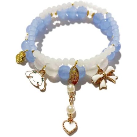 Kristallpärlor Armband Kawaii Armband Set