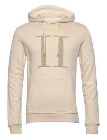 Encore Bouclé Hoodie Hoodie Trøje Beige Les Deux