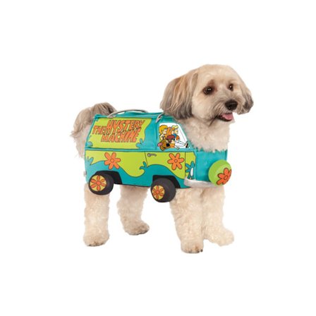 Scooby Doo The Mystery Machine Hundkostym S Grön/Orange