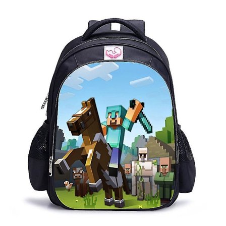 Minecraft Waterproof Children's Backpack