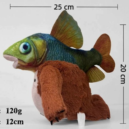 Tralalelo Tralala Plysch Tungtungtung Italialainen Aivomätä Al TralaleDoll Plyysilelu Tyttöystävä Söpö Lapsi Lasten Syntymäpäivälahja-Iloinen