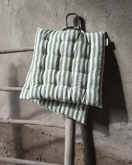 Istuinpehmuste raidallinen Svea Vihreä