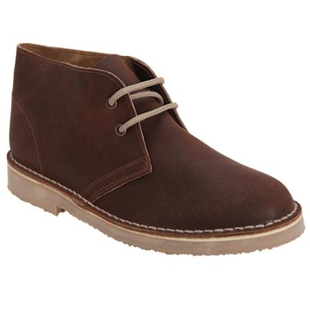 Roamers Unisex Oforrade Skinnstövlar i Mocka för Vuxna 1 Brown 12 UK