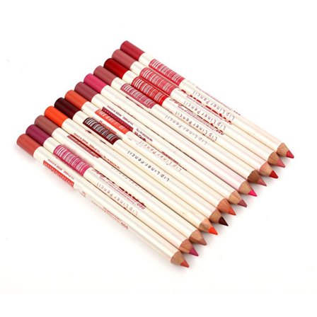 12 Färger Långvarig Matt Läppstift Pennset