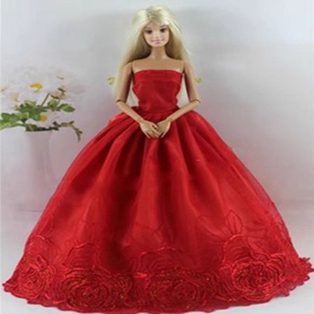 Docka Bröllopsklänning Docka Kjol 6 6