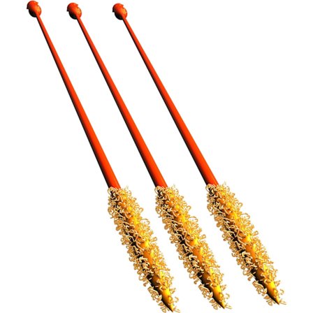 3-pack påfyllning - 18 tum - 3 engångs-avloppsrensare