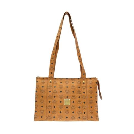 MCM Pre-owned, Tote Bags Bruin, Dames, Maat:ONE Size