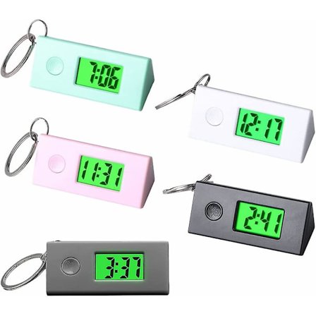 Nøglering Lommeur, Multifunktionel Karabinhage Ur, Personlig Sygeplejerske Ur, Bærbar Digital Ur Nøglering Rygsæk Nøglering Ur Til Børn Børn