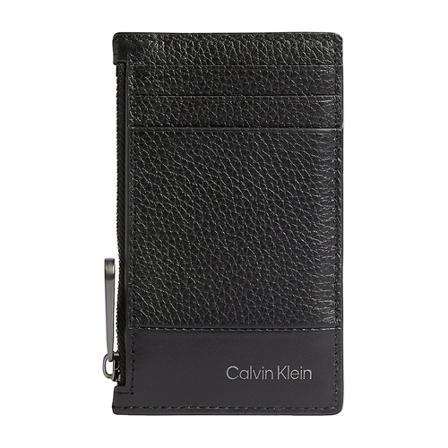 Calvin Klein Wallets Cardholders Sort, unisex Punge og Kortholder, Størrelse: ONE Size