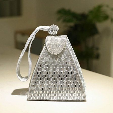 Party Clutch Väskor Dam Aftonväska SILVER silver