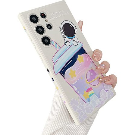 Kompatibel med Samsung Galaxy S21 Ultra Astronaut Case Wom