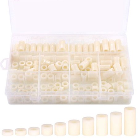 150 stk Rundt avstandsstykke Uttaksavstandsstykker Avstandsskrue