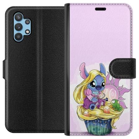 Samsung Galaxy A32 5G Lommeboketui Stitch Prinsesse
