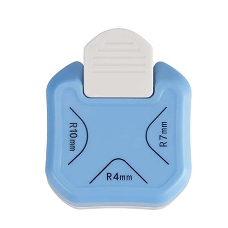 3-in-1 kulmanpyöristinleikkuri, 3-suuntainen kulmaleikkuri paperiaskarteluun, laminaattiin, tee-se-itse-askartelulaatikoihin (FMY)