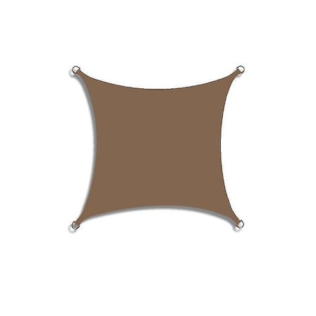 3 X 4 meter vattentät solskugga segla utomhusmarkiser för trädgårdsgård segel Pool Partio Solskydd