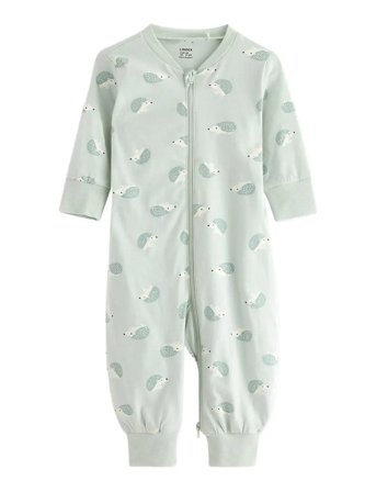 Lindex Pyjamas Hedgehog Bf - Green - 98