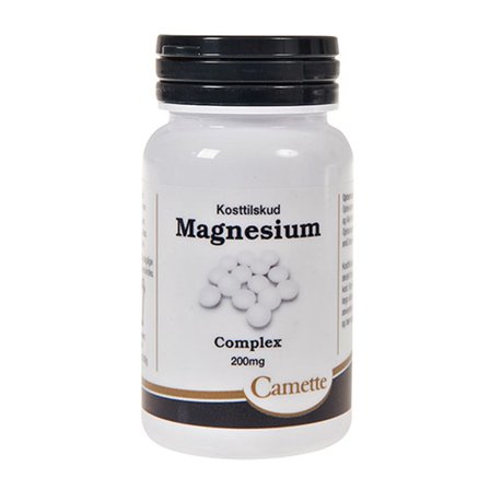 Camette Magnesium Complex 200 mg, Helse & Madvarer, Mineraler, Magnesium