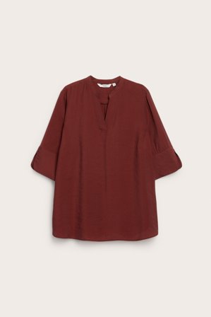 Kappahl | Bluzka z dekoltem w serek | Czerwony