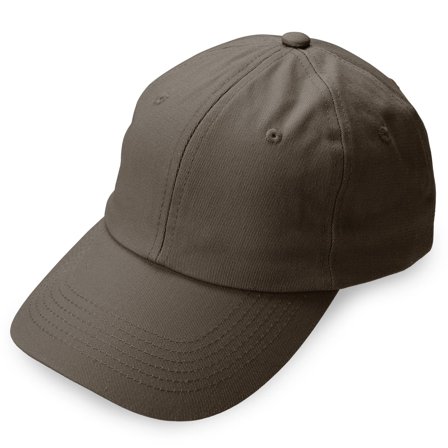 Waykins | Gorra de algodón lisa gris para hombres - Gorras para hombre