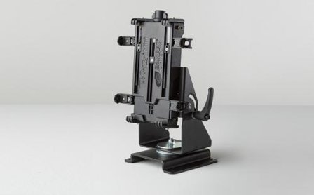 GAMBER-JOHNSON Tall Tilt/Swivel Desktop Mount monteringssett - for berøringsskjerm / dokkestasjon / nettbrett - svart pulverjakke