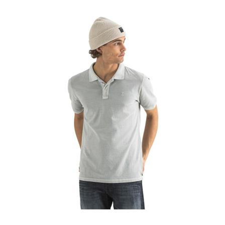 Butcher of Blue, M2112000 910 Polo T-shirt Grijs, Heren, Maat:XL