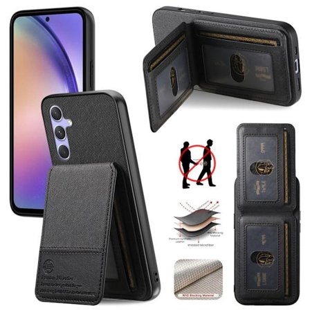 Samsung Galaxy A17 5G Case with Card slot - Black