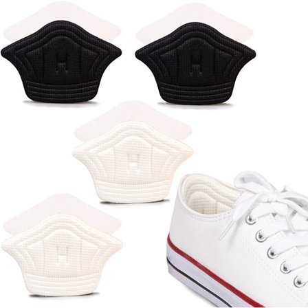 4 par Hælforhøyere for for store sko - Passer de fleste sko - S