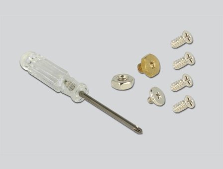 Delock Converter SATA 22 Pin to M.2 - uttagbar harddiskramme