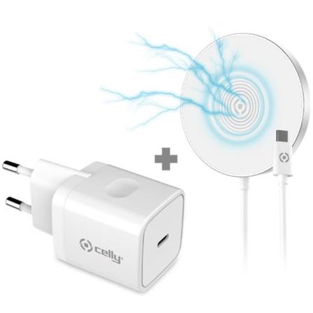 Celly Magchargekit Magnetisk Trådl L