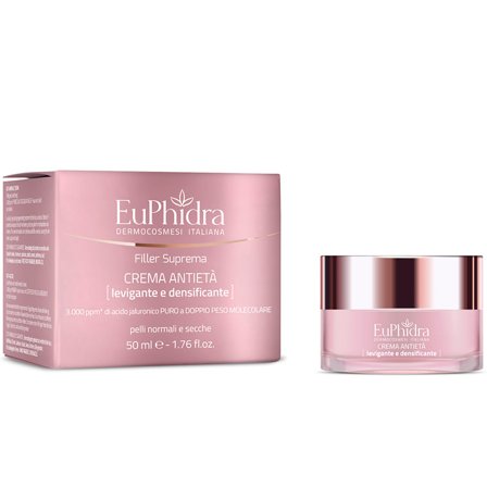 Euphidra Filler Suprema Crema Antietà Levigante e Densificante 50ml - Tratt.viso 24 ore antirughe