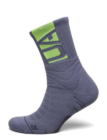 Ua Playmaker Mid-Crew Undertøy Blå Under Armour