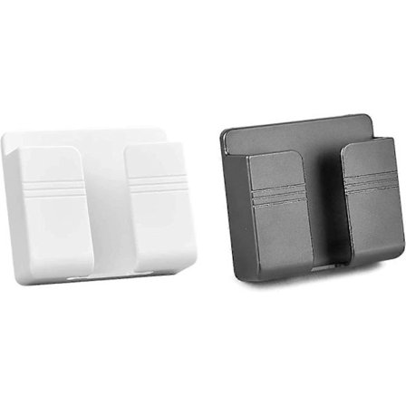 2 kpl seinään kiinnitettävä puhelimen laturin pidike (FMY)