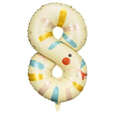 Djur Sifferballong 0-9 Tallet 8