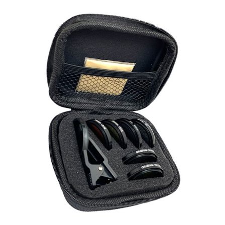 Kameralinsefilter til mobiltelefon til akvariefisketank, korallmakrolinsefilter