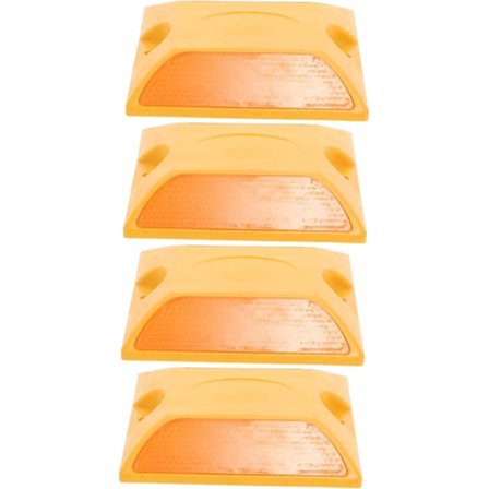 Reflekterende veimerker 4 stk. veidekker for økt sikkerhet i innkjørselen