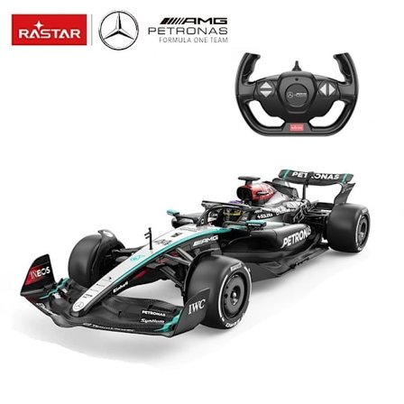 Fjärrstyrd Mercedes AMG F1 W15 E-bil, skala 1:12