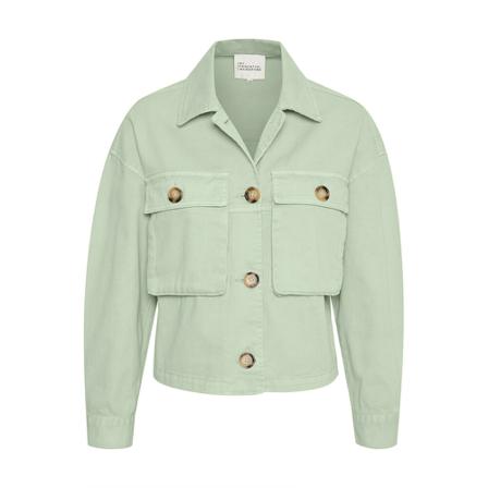 My Essential Wardrobe Mwtilde 124 Jacket Jackes , Groen , Dames , Maat: 2XL
