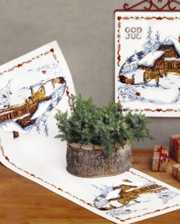 Läufer Pferd mit Schlitten