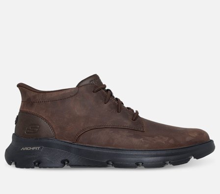 Skechers, Relaxed Fit: Slip-ins: Arch Fit Garza - Ridley, 48,5, Brun, Herre