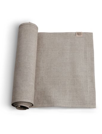 Classic Table Runner Beige Lovely Linen