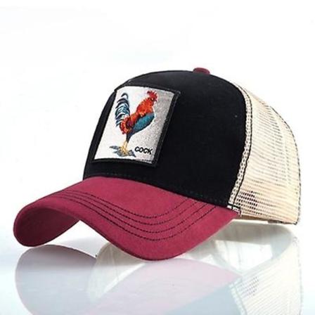 Cap Djurbaseballkeps (röd 2 Kuk)