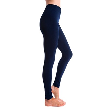 Dam Seamless Sport Leggings Elastisk midja Slim Gym Byxor
