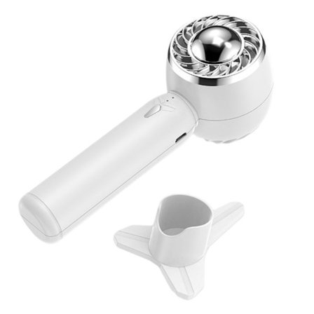 Håndholdt ventilator, bærbar, genopladelig mini-ventilator til skrivebord