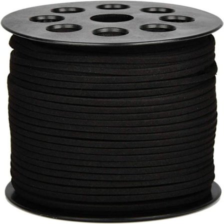 imitert semsket skinn snor lær streng strips håndverk tråd