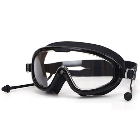 Huurtumattomat uimalasit - Mukana kotelo Black