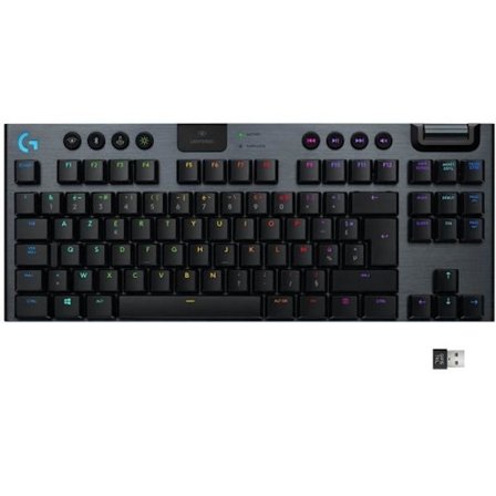 Logitech Tangentbord Logitech G915 Lightspeed TKL Wireless Gaming Tangentbord RGB Bluetooth Mechanical Touch