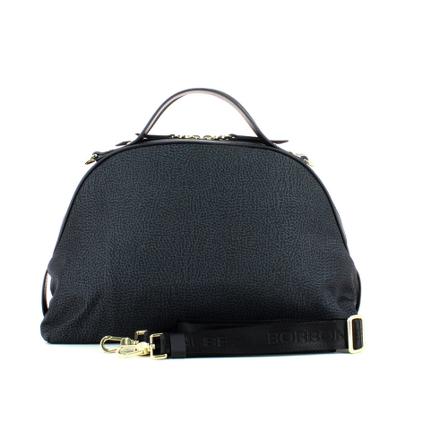 Borbonese, Shoulder Bags Zwart, Dames, Maat:ONE Size