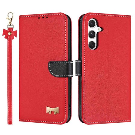 Metallirusetti Nahkainen Puhelinkotelo Käsiremmi-Perfetillä