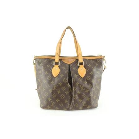 Louis Vuitton Vintage Pre-owned Tote Tas , Bruin , Dames , Maat: ONE Size Vintage Tassen